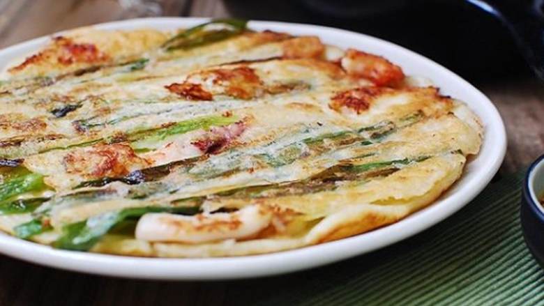 海鲜葱饼,可以吃啦!