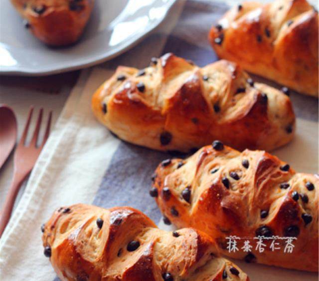 橙香巧克力面包