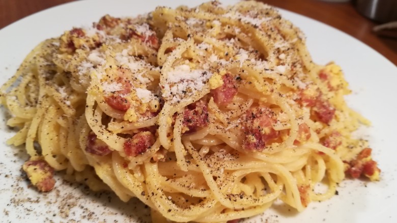 意式培根蛋面Carbonara