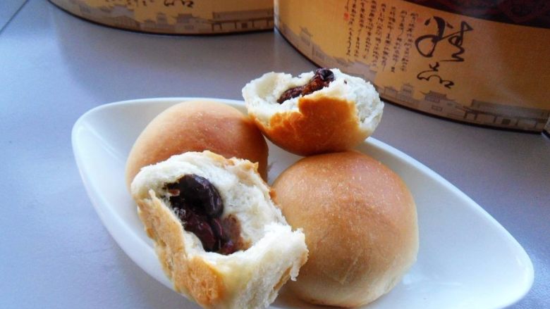 红枣烤馒头,装盘即可品味
