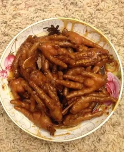 卤鸡爪,完成