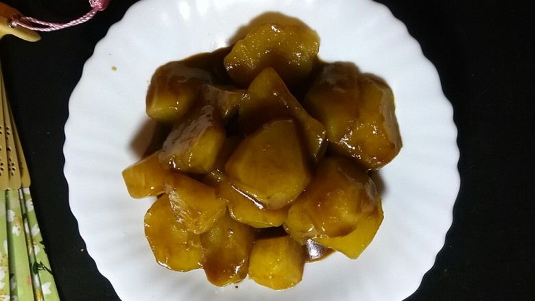 万能土豆+蚝油土豆,装盘