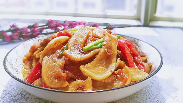 萝卜干烧五花肉,成品图!