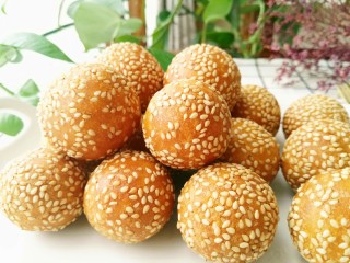芝麻南瓜麻团