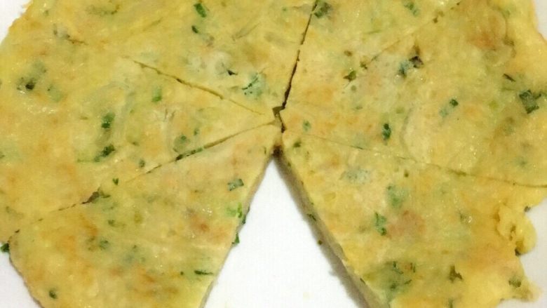 土豆肉沫韭菜饼  宝宝辅食14M+