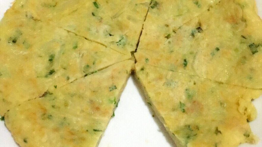 土豆肉沫韭菜饼  宝宝辅食14M+