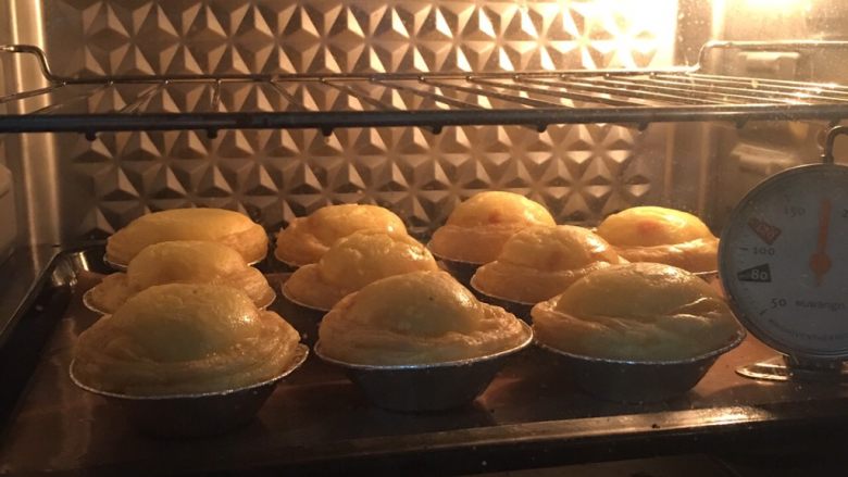 基础甜品：蛋挞,大胖子，哈哈，好可爱！