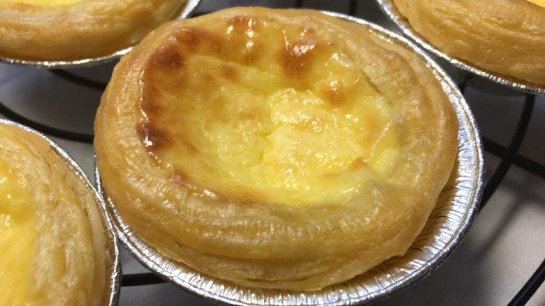 基础甜品：蛋挞,原图无滤镜
