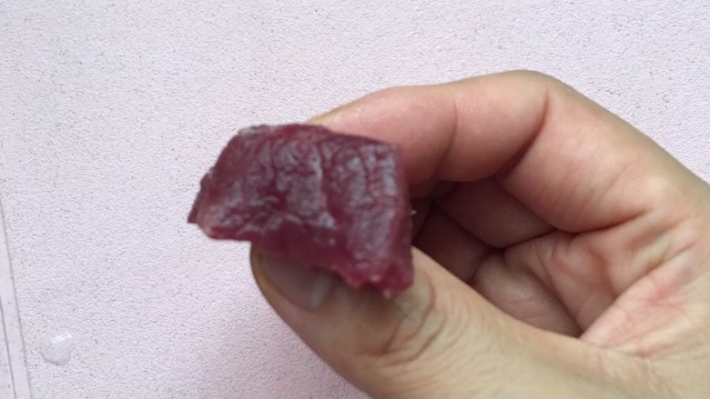 胡萝卜牛肉松(面包机版),这是逆纹理
