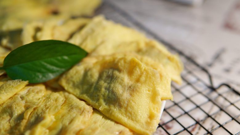 鸡蛋蛋饺,成品图