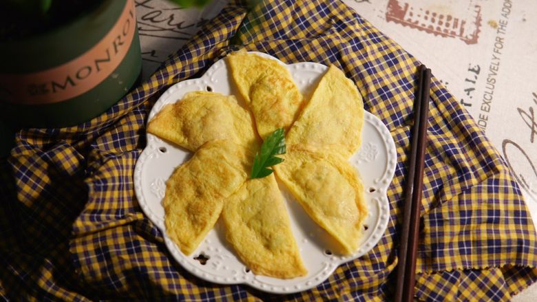 鸡蛋蛋饺,成品图