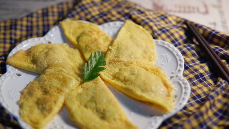 鸡蛋蛋饺,成品图