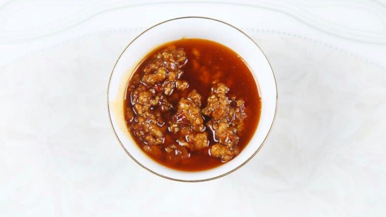 杂酱面,杂酱完成,盛出备用