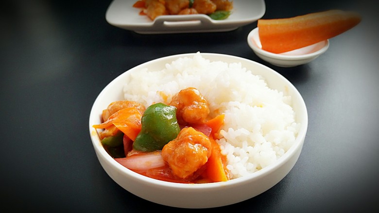 家常版溜肉段,拌饭吃好香呢!