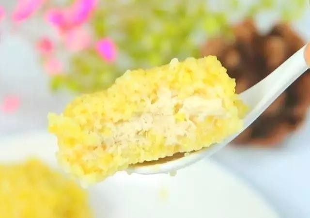 小米豆腐虾仁丸 宝宝健康辅食,高蛋白补钙,喜欢番茄酱的亦可以沾点儿番茄酱一起吃。