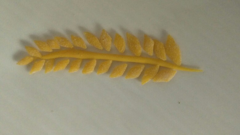 面条仔(宝宝辅食),像是一个金色麦穗吗😁