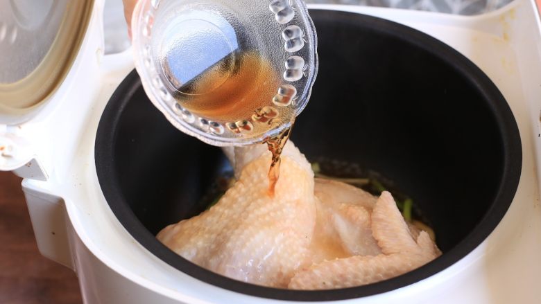 简单电饭锅焗三杯鸡,料酒