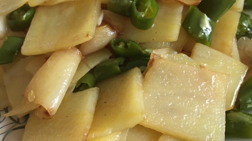小炒土豆片