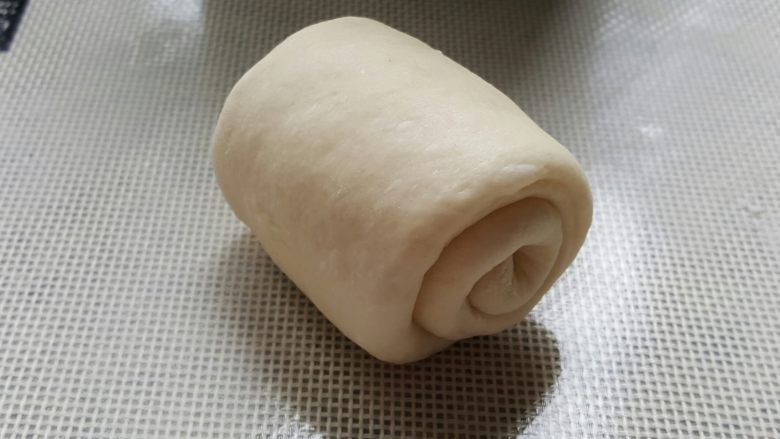 格子吐司(面包机版),从上至下卷起
