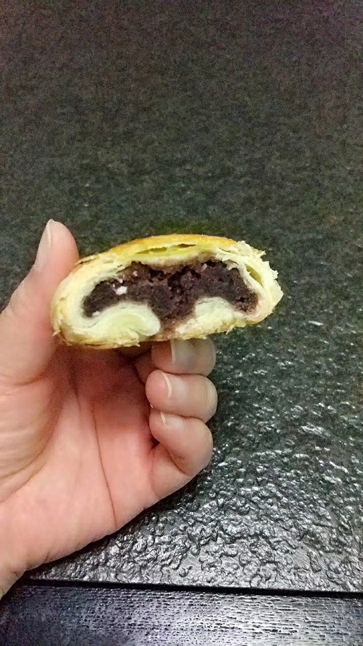 自己做的月饼馅料之~红豆沙,成品