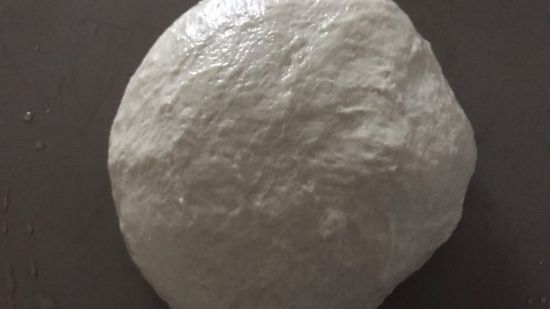 天然酵母面包~无油无糖,所有材料揉成团,光滑就可以了。