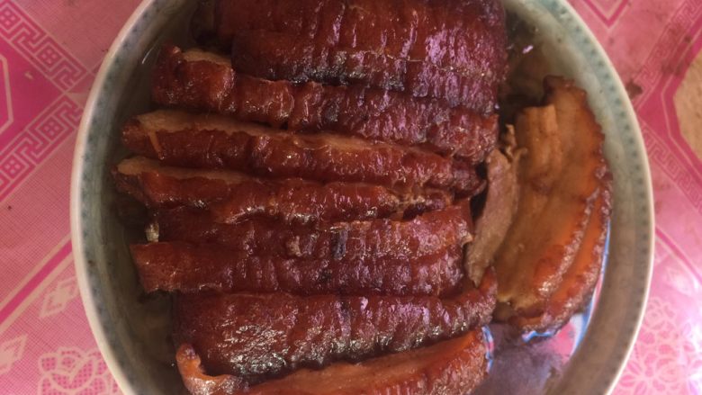 梅菜扣肉,成品
