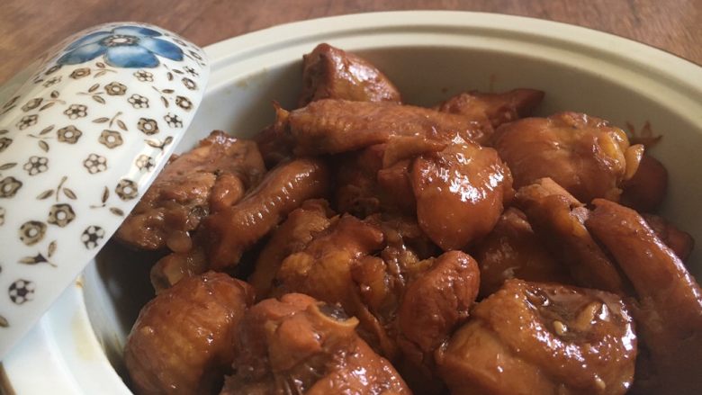 红烧鸡块,成品图