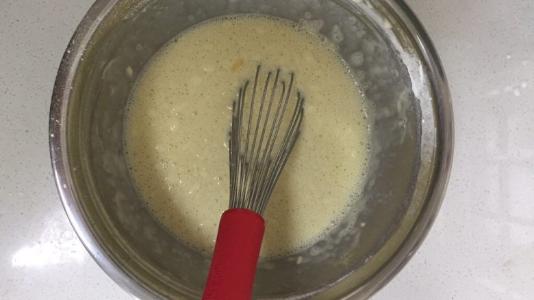 法式超薄千层
,有少许颗粒都没有关系，之后还会过筛的