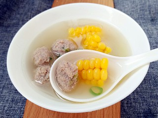 无肉不欢+冬瓜肉丸玉米清汤