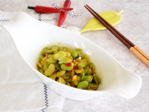 #辣味#辣酱蚕豆,OK