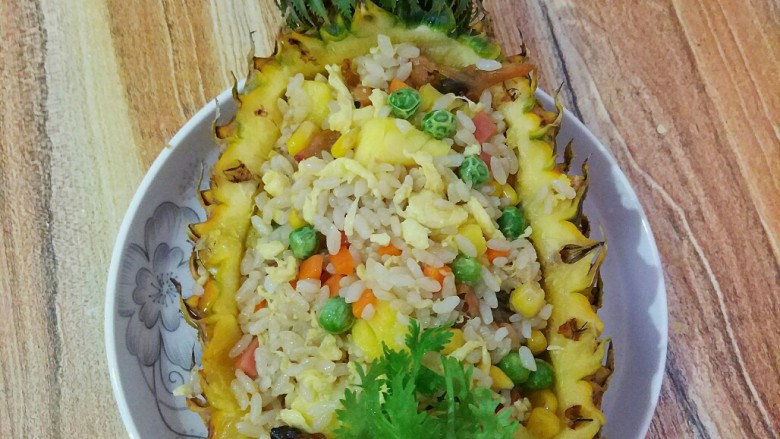炒饭秀+菠萝炒饭