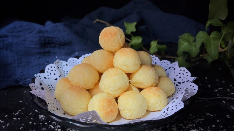 土豆椰蓉球,成品:特别好吃