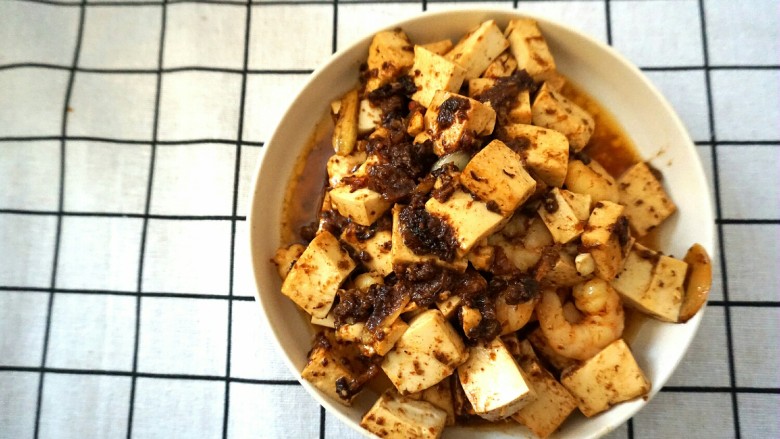 肉燥虾仁豆腐