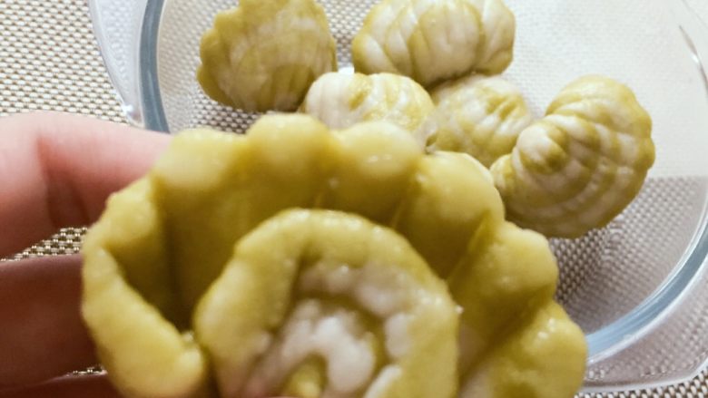扇贝馒头,完成，背面