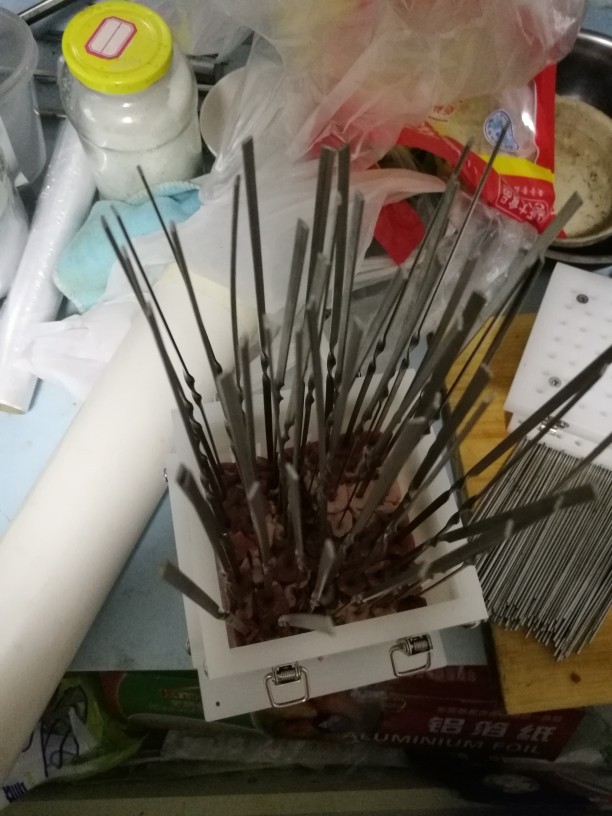 烧烤吧！烤肉季！图片顺序可能有点乱！无所谓了，大家都明白！,出串