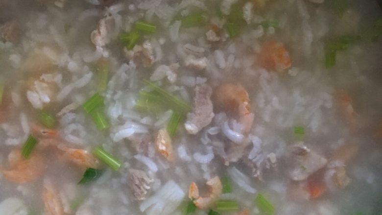 婷子干贝虾仁粥