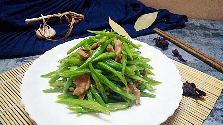 小炒四季豆