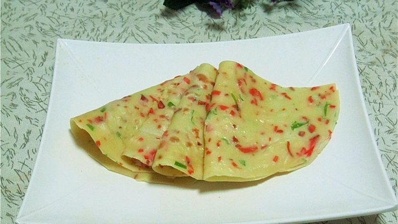 胡萝卜鸡蛋饼