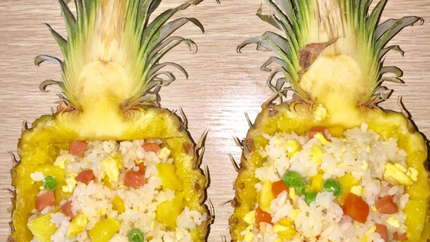 菠萝什锦炒饭