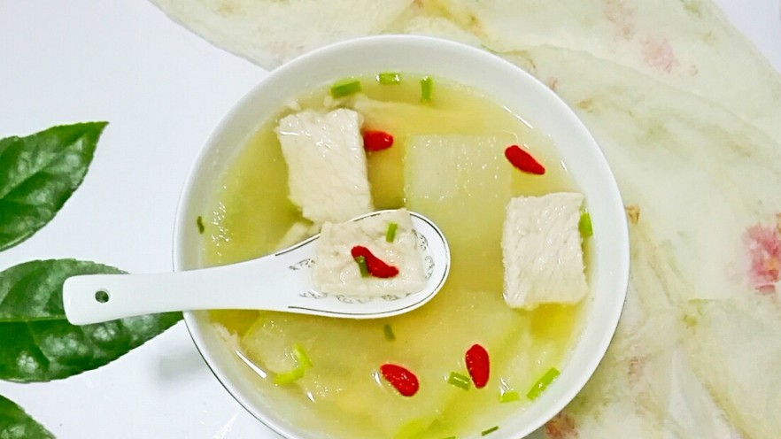 臀尖肉片冬瓜汤