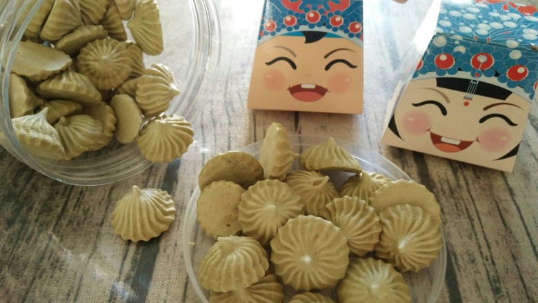 抹茶蛋白糖
