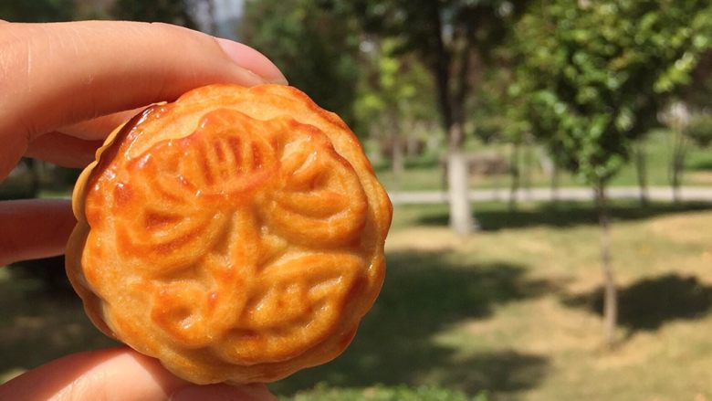 广式栗子蓉月饼,美美哒!