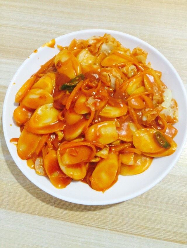 韩式辣炒年糕