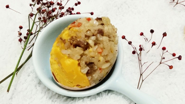 糯米蛋,剥开就可以吃啦