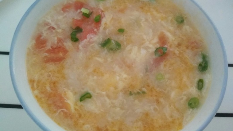 一碗汤+西红柿鸡蛋疙瘩汤,滴几滴<a style='color:red;display:inline-block;' href='/shicai/ 847'>香油</a>提香