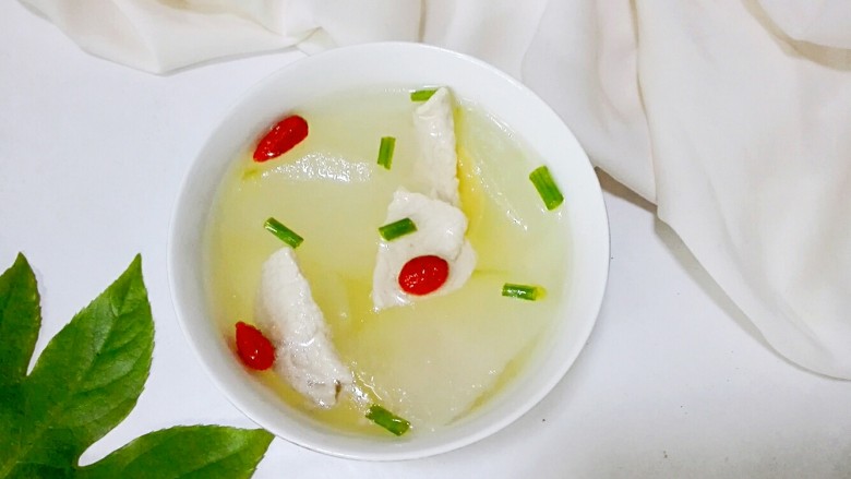 臀尖肉片冬瓜汤,要不要来尝尝啊!