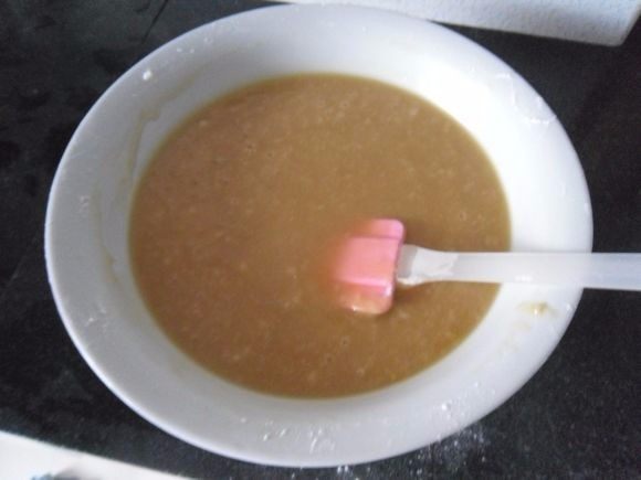 五仁月饼, 搅拌至没有颗粒