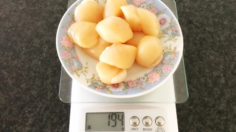 早餐+鲜贝韭菜饼,鲜贝194g,