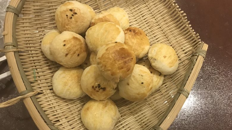 苏式玫瑰隐形伍仁月饼(植物油版),这个配方做了20个
