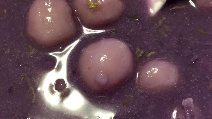 紫薯小圆子